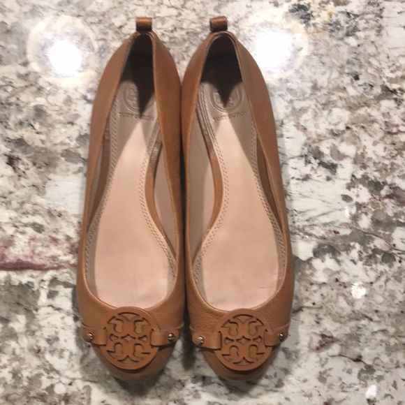 Tory Burch Shoes - Tan Tory Burch Flats